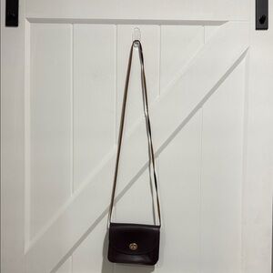 Mundi Deep Burgundy Genuine Leather Crossbody Bag